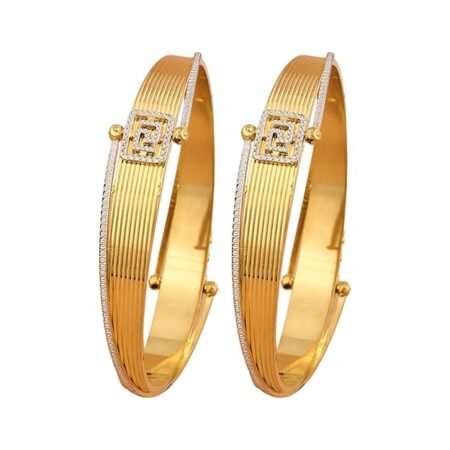 Elegant Gold Bangles for Women Traditional Design Jewelry